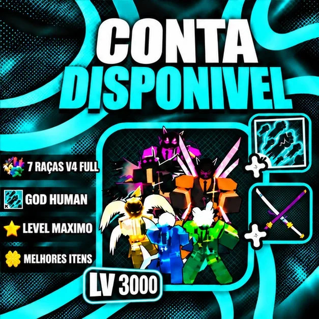 『 🧬 』 7 RAÇAS V4 FULL + GODHUMAN + LEVEL MÁX