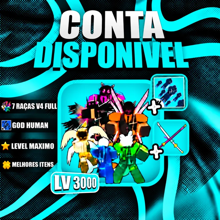『 🧬 』 7 RAÇAS V4 FULL + GODHUMAN + LEVEL MÁX