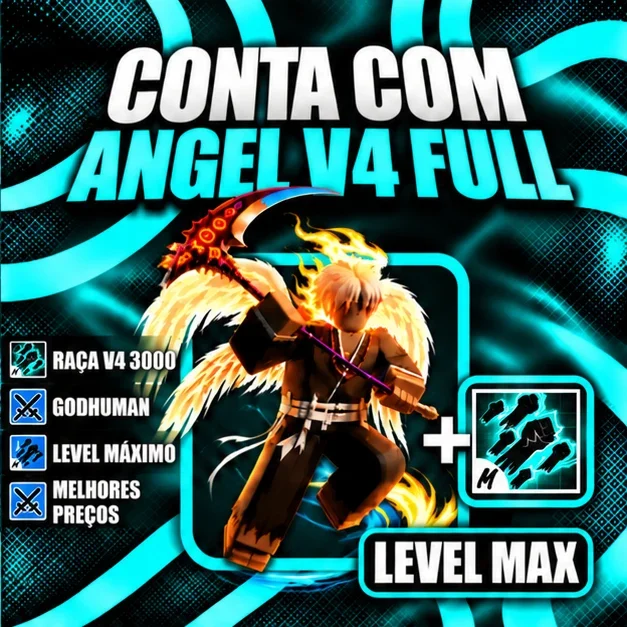『 🧬 』 ANGEL V4 FULL + GODHUMAN + LEVEL MÁX