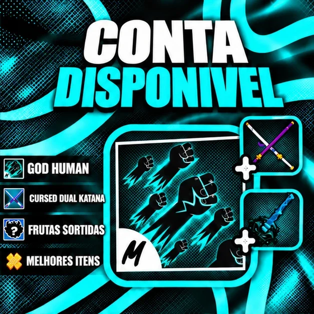 『 ⚔️ 』 GODHUMAN + CDK + SOUL GUITAR + LEVEL MÁX